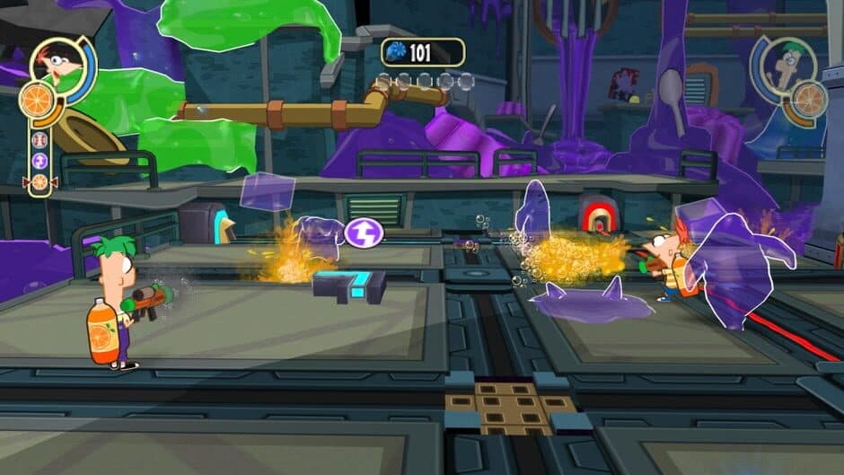 Phineas and Ferb: Across the Second Dimension screenshot
