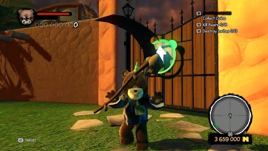 Naughty Bear: Panic in Paradise screenshot