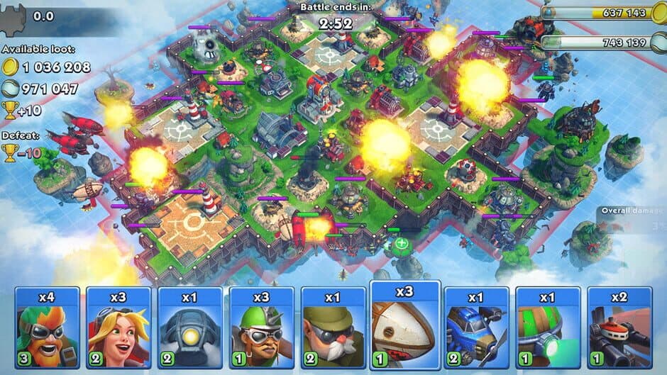 Sky Clash: Lords of Clans 3D screenshot