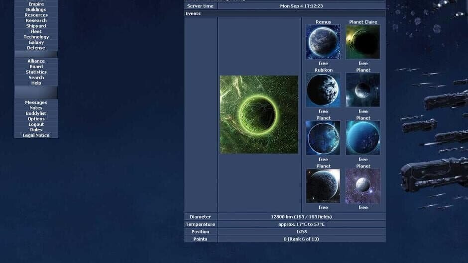 OGame screenshot