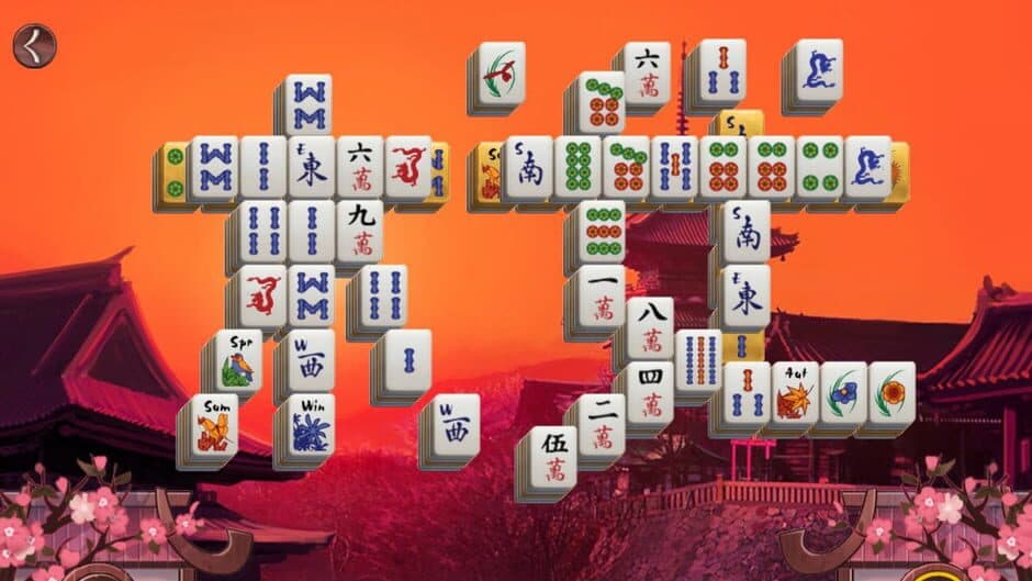 Sakura Day 2 Mahjong screenshot
