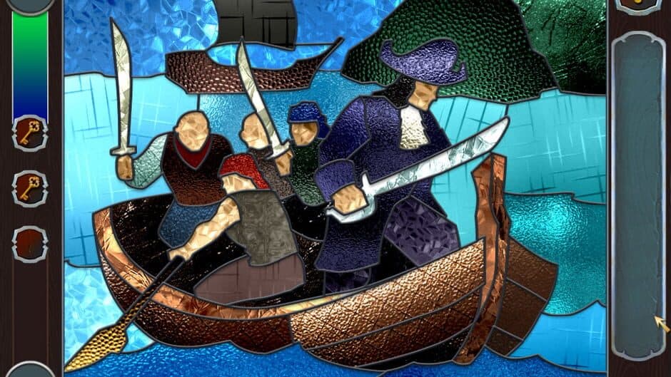 Pirate Mosaic Puzzle: Caribbean Treasures screenshot
