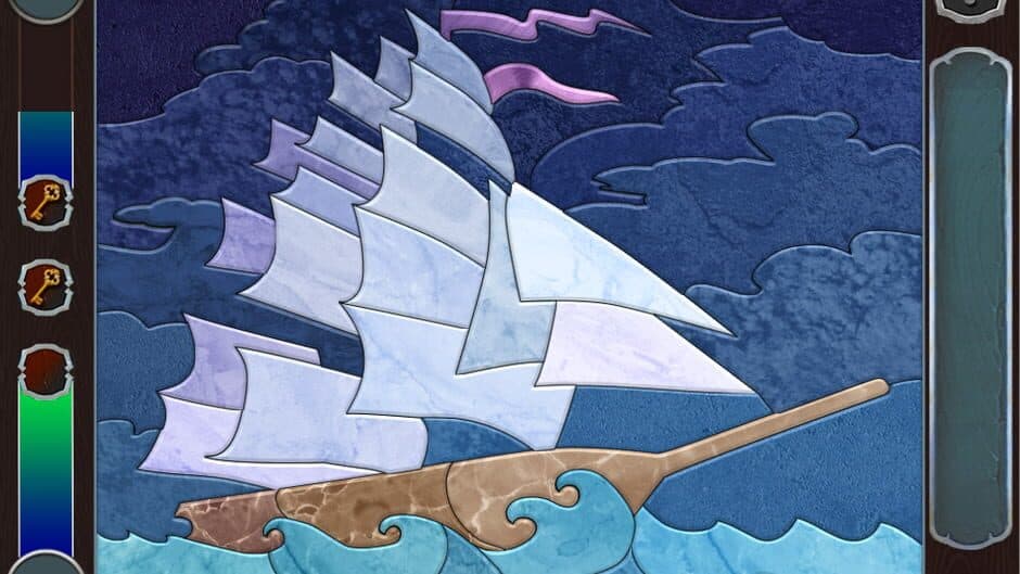 Pirate Mosaic Puzzle: Caribbean Treasures screenshot