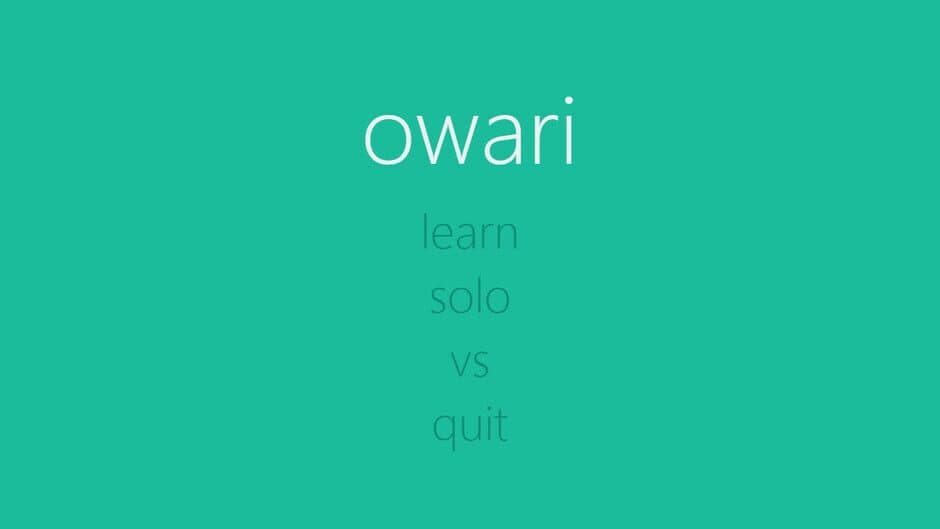 Owari screenshot