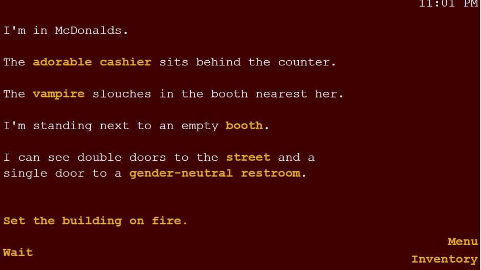 16 Ways to Kill a Vampire at McDonalds screenshot
