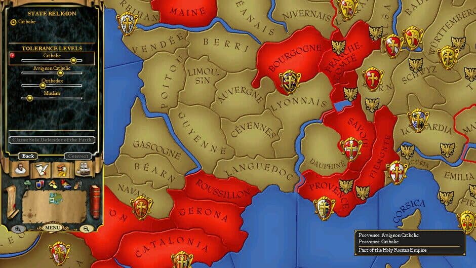 For The Glory: A Europa Universalis Game screenshot