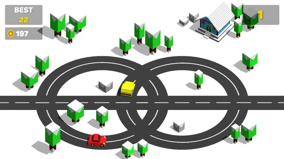 Pixel Traffic: Circle Rush screenshot