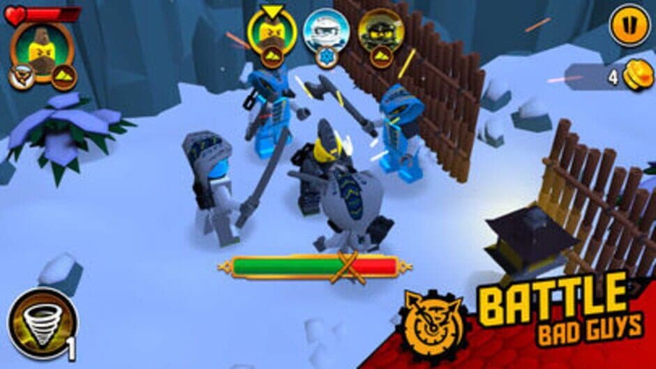 The LEGO Ninjago Movie App screenshot