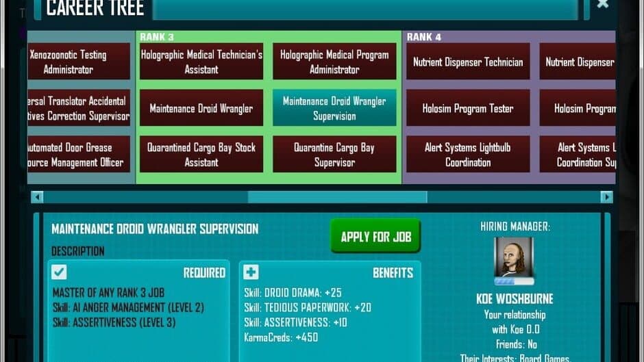 Redshirt screenshot