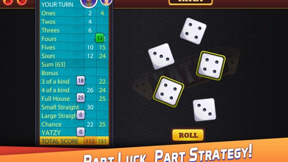 Yatzy: Classic Dice Game screenshot
