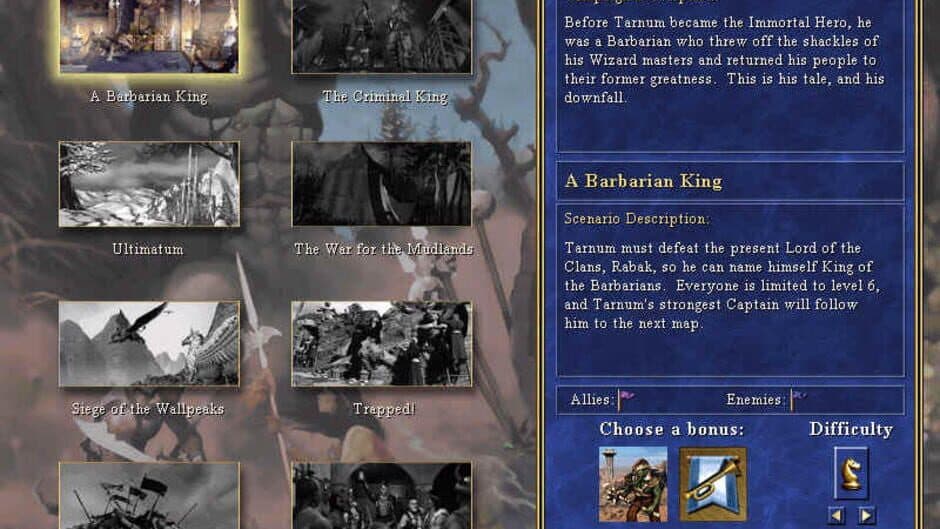 Heroes Chronicles: Warlords of the Wasteland screenshot