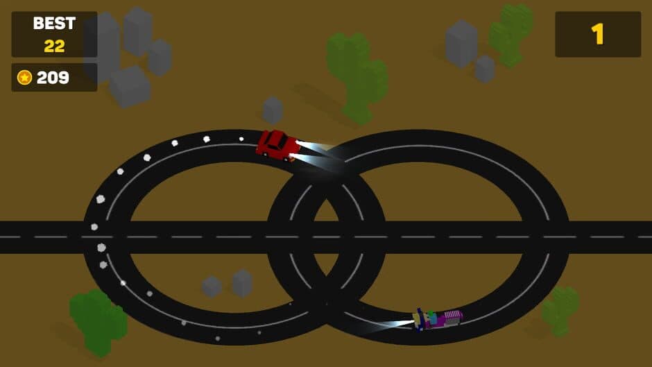 Pixel Traffic: Circle Rush screenshot