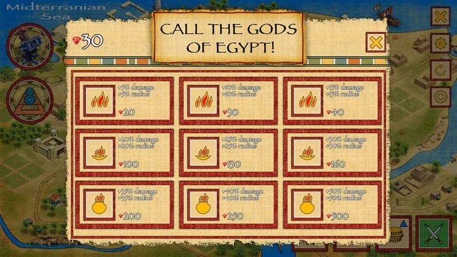 Defense of Egypt: Cleopatra Mission screenshot