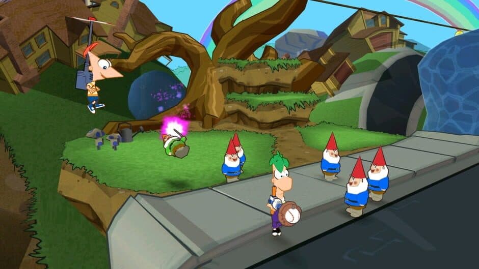 Phineas and Ferb: Across the Second Dimension screenshot