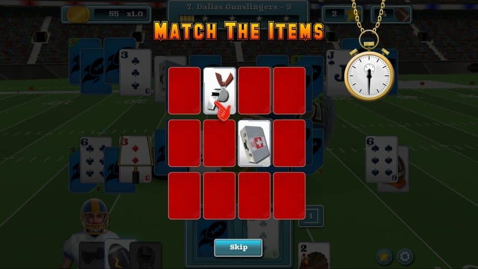 Touch Down Football Solitaire screenshot