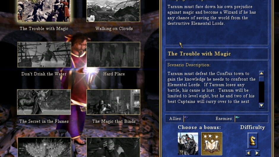 Heroes Chronicles: Masters of the Elements screenshot