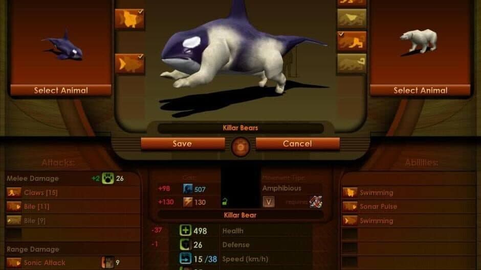 Impossible Creatures screenshot