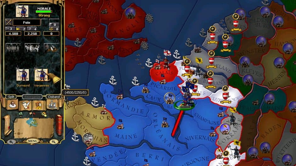 For The Glory: A Europa Universalis Game screenshot