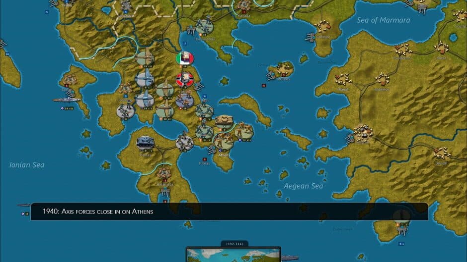 Strategic Command WWII: War in Europe screenshot