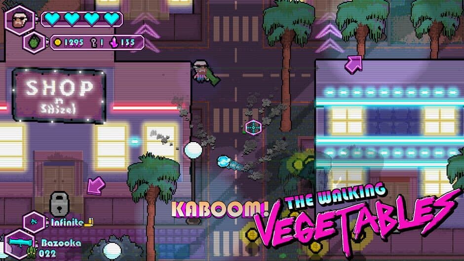 The Walking Vegetables screenshot