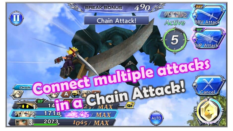 Dissidia Final Fantasy Opera Omnia screenshot