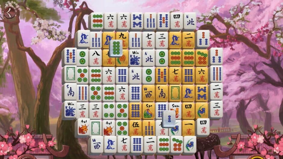 Sakura Day 2 Mahjong screenshot