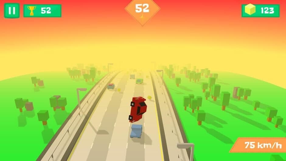 Pixel Traffic: Highway Racing screenshot