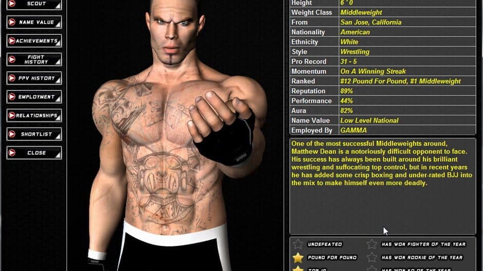World of Mixed Martial Arts 3 screenshot