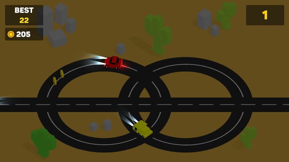 Pixel Traffic: Circle Rush screenshot