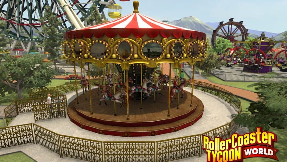 RollerCoaster Tycoon World screenshot