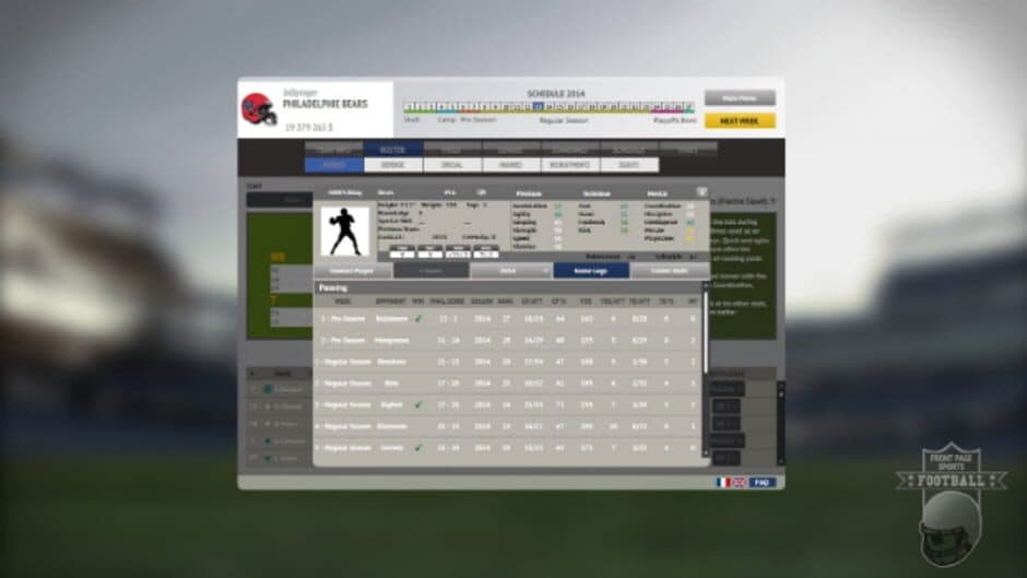 Front Page Sports Football screenshot