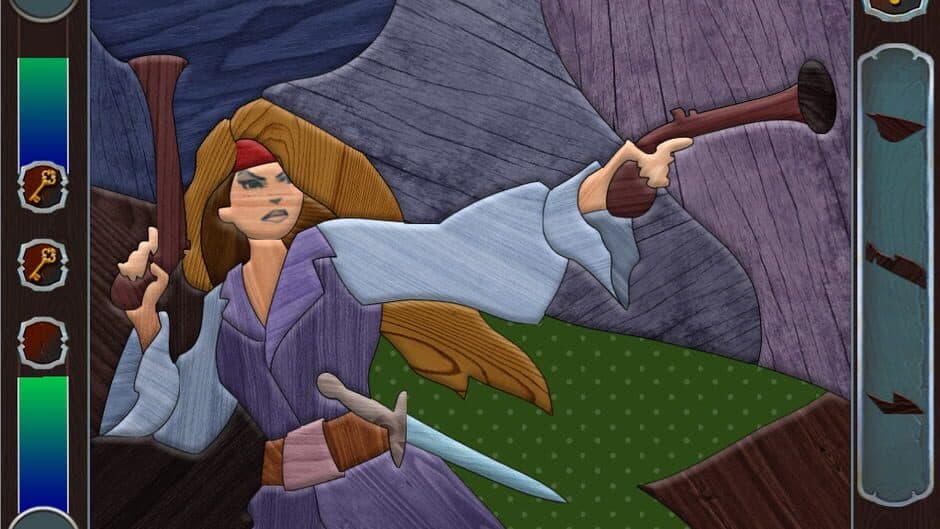 Pirate Mosaic Puzzle: Caribbean Treasures screenshot