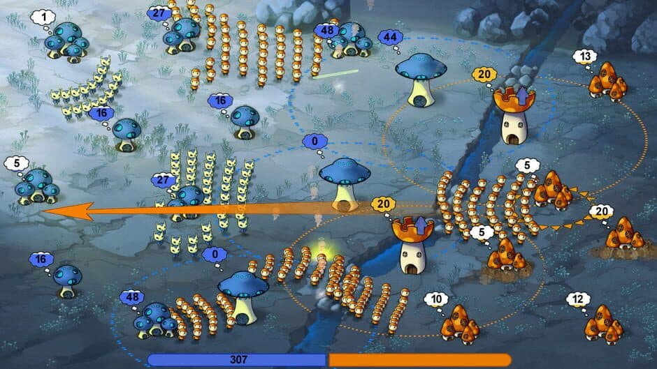 Mushroom Wars screenshot