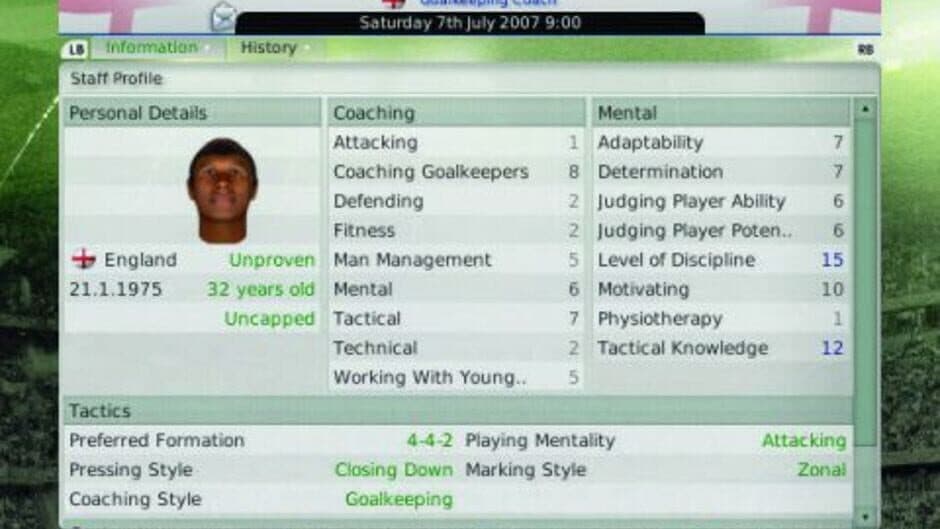 Football Manager 2008 screenshot