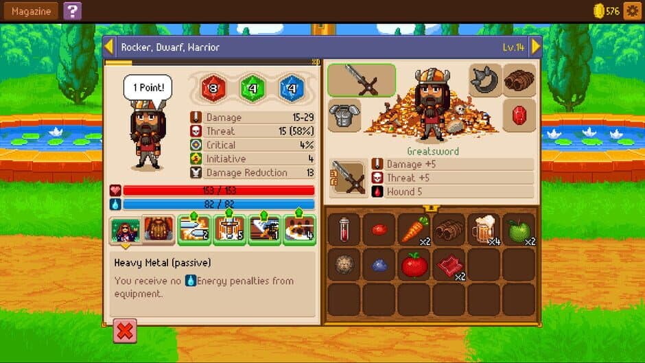 Knights of Pen and Paper II screenshot