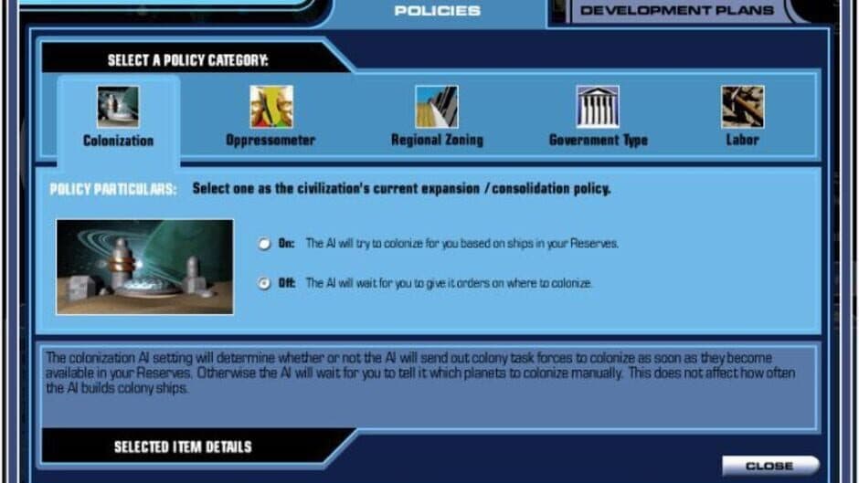 Master of Orion III screenshot