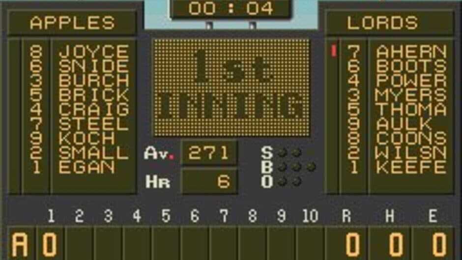 World Class Baseball screenshot