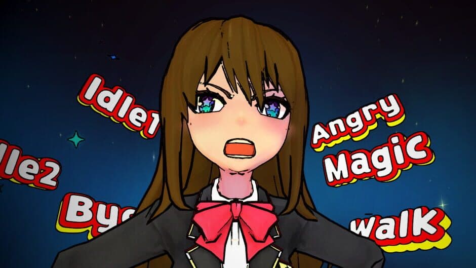 SchoolWar - VR AnimeGirl screenshot