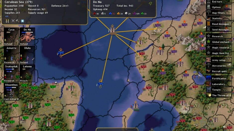 Dominions 4: Thrones of Ascension screenshot