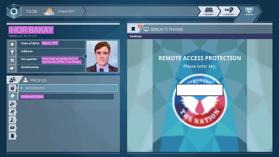 Orwell: Ignorance is Strength screenshot