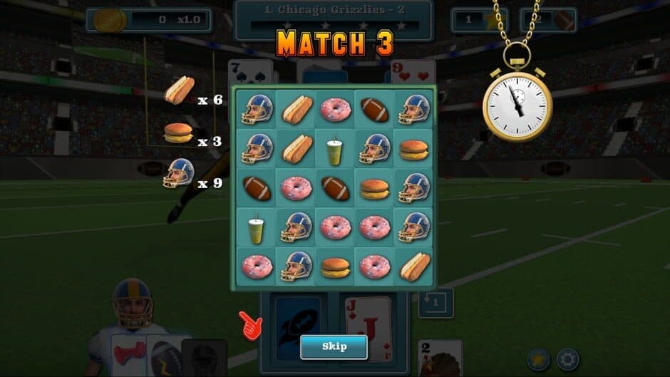 Touch Down Football Solitaire screenshot