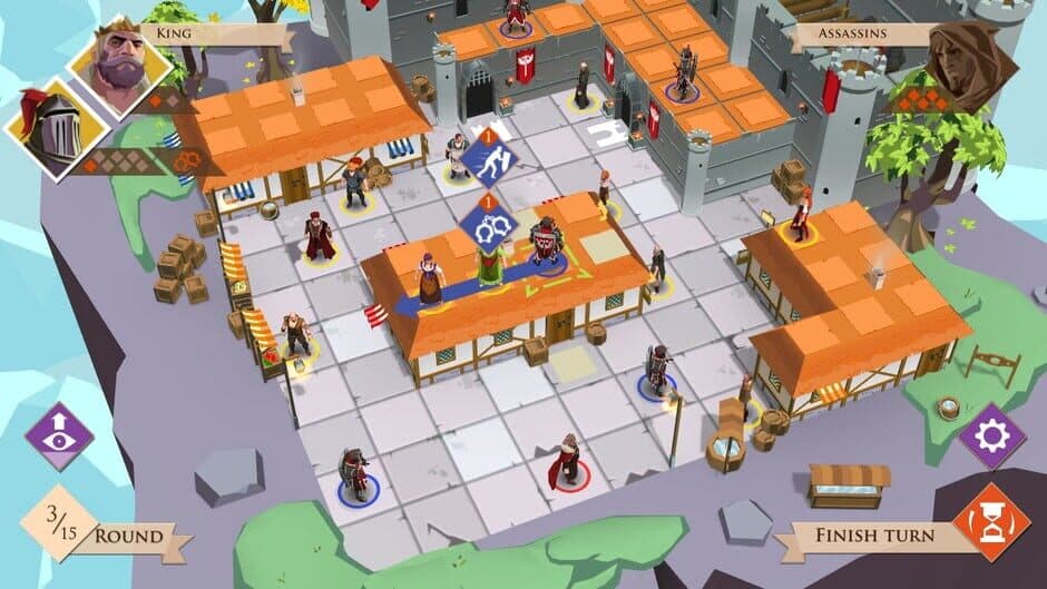 King and Assassins: The Board Game screenshot