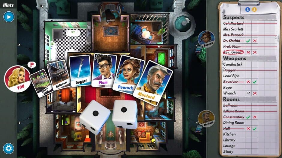 Clue/Cluedo: Classic screenshot