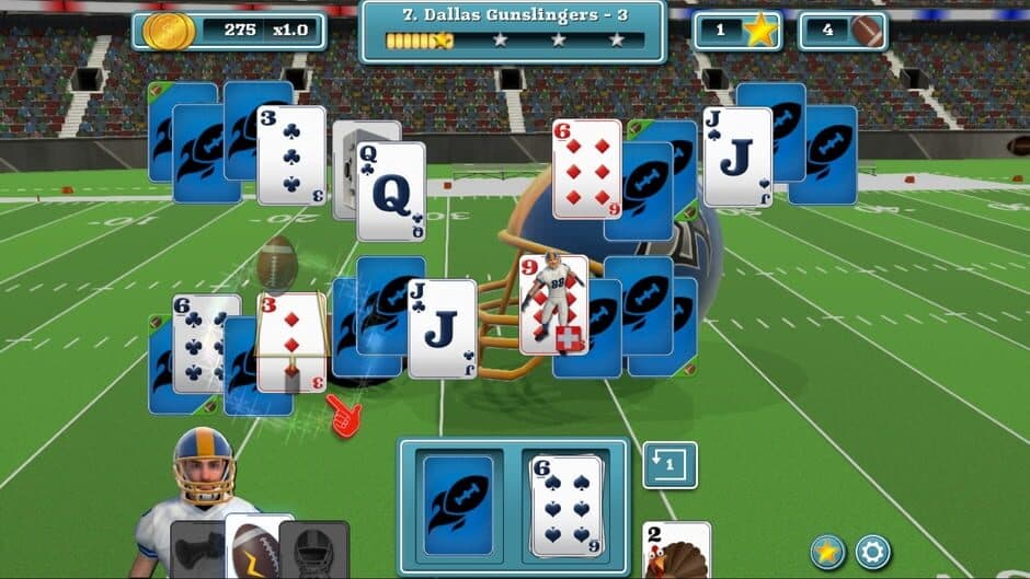 Touch Down Football Solitaire screenshot