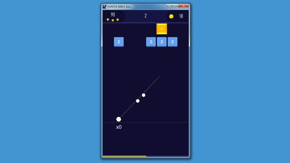 Hunter Brick Ball screenshot