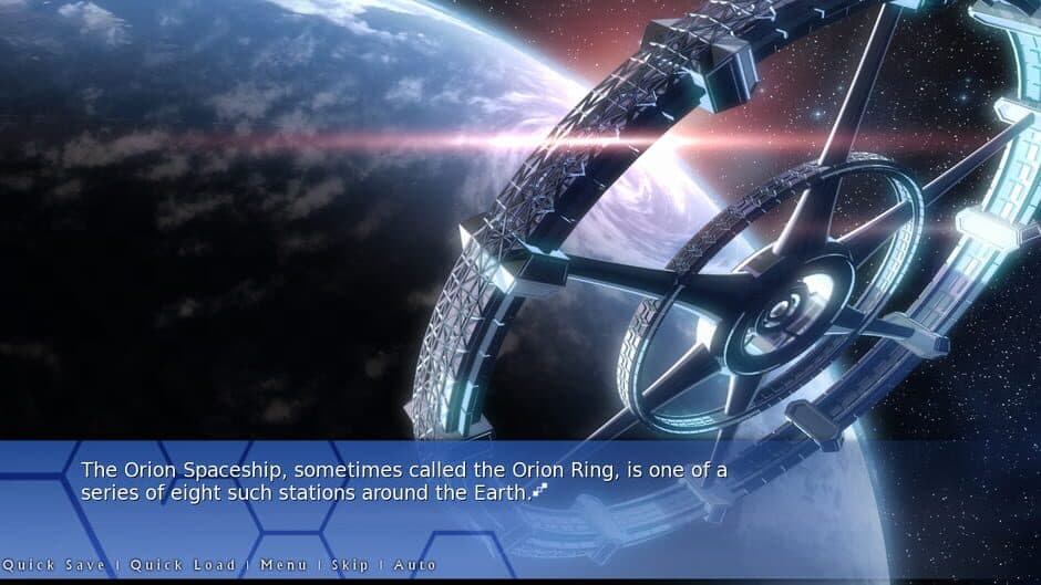 Orion: A Sci-Fi Visual Novel screenshot