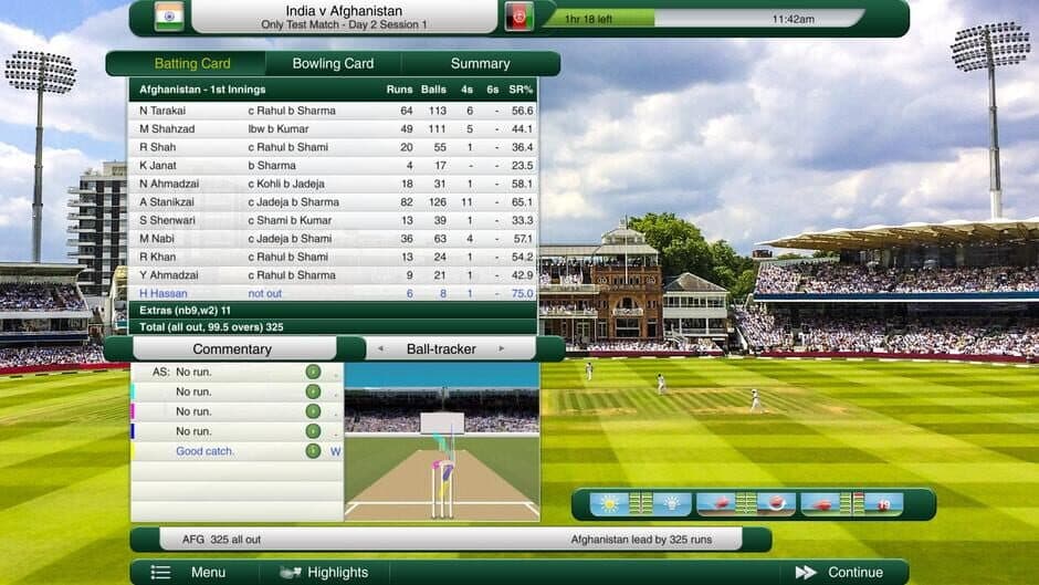 Cricket Captain 2018 screenshot
