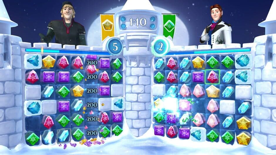 Frozen Free Fall: Snowball Fight screenshot