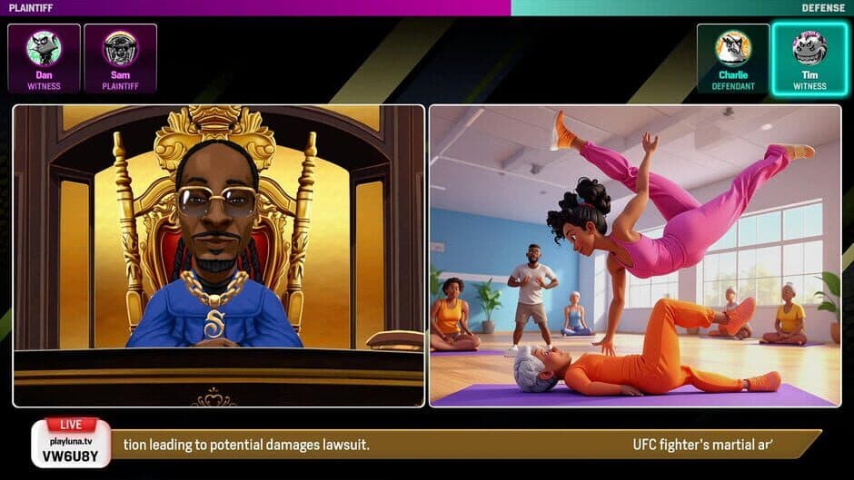 Courtroom Chaos: Starring Snoop Dogg screenshot