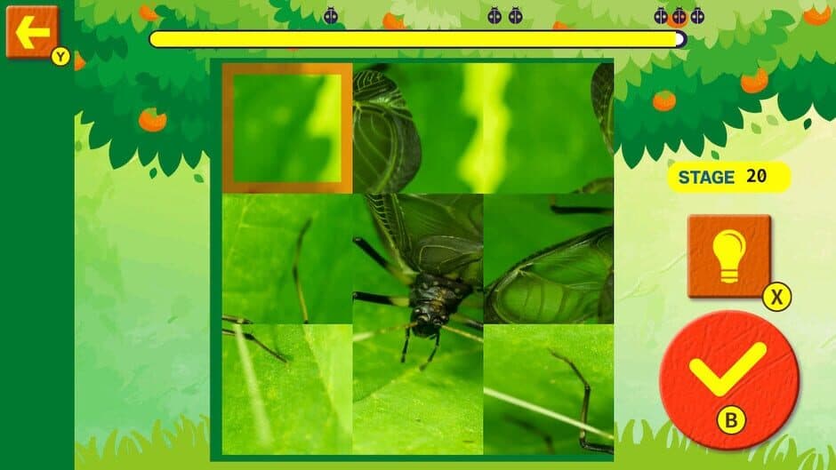 Brain Workout! Spinning Insect Puzzle screenshot